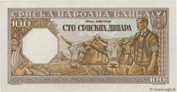 100 Dinara SERBIE  1943 P.33 SPL