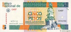 5 Pesos Convertibles CUBA  1994 P.FX39 UNC