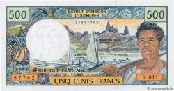 500 Francs FRENCH PACIFIC TERRITORIES  2000 P.01e UNC