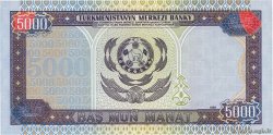 5000 Manat TURKMÉNISTAN  1999 P.12a NEUF