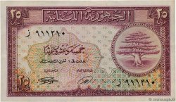 25 Piastres LIBANON  1950 P.042