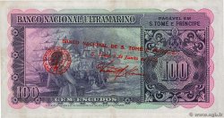 100 Escudos SAO TOME E PRINCIPE  1976 P.046a VF+