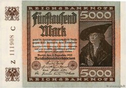 5000 Mark ALLEMAGNE  1922 P.081a
