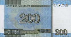 200 Won Spécimen NORTH KOREA  2005 P.48s UNC-