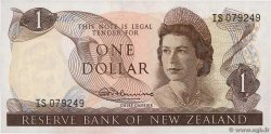1 Dollar NEW ZEALAND  1968 P.163a UNC