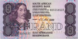 5 Rand SUDAFRICA  1990 P.119e AU