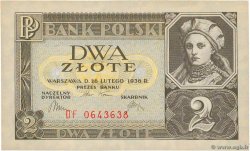 2 Zlote POLAND  1936 P.076