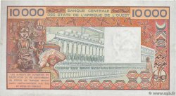 10000 Francs ESTADOS DEL OESTE AFRICANO  1991 P.408Dg MBC