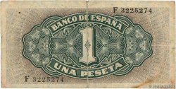 1 Peseta SPAIN  1940 P.122a G