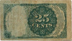 25 Cents VEREINIGTE STAATEN VON AMERIKA  1874 P.123 S