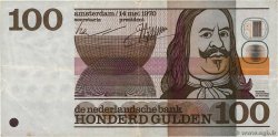 100 Gulden NETHERLANDS  1970 P.093a F