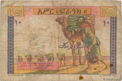 10 Francs DJIBUTI  1946 P.19 q.MB