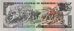 5 Lempiras HONDURAS  1978 P.063a SC+
