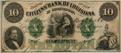 10 Dollars ÉTATS-UNIS D&nbsp;AMÉRIQUE New Orleans 1860 