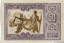 50 Pesetas ESPAGNE Bilbao 1937 PS.564a TTB
