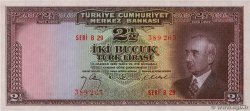 2,5 Lira TURKEY  1947 P.140 AU