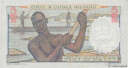 5 Francs FRENCH WEST AFRICA  1943 P.36 SC