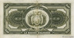 50 Bolivianos BOLIVIEN  1929 P.116 VZ