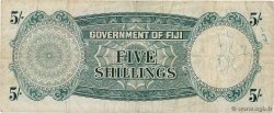 5 Shillings FIDJI  1957 P.051a TB
