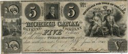 5 Dollars UNITED STATES OF AMERICA Jersey City 1841  VF