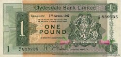 1 Pound SCOTLAND  1967 P.197 SS