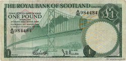 1 Pound SCOTLAND  1969 P.329a BC+