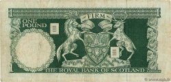 1 Pound SCOTLAND  1969 P.329a F+