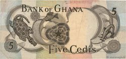 5 Cedis GHANA  1967 P.11a VF