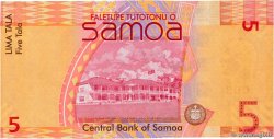 5 Tala SAMOA  2008 P.38a FDC