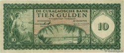 10 Gulden CURACAO  1958 P.46 TTB