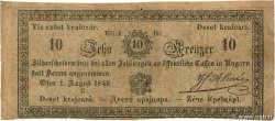 10 Kreuzer AUSTRIA  1849 P.A092
