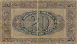 20 Francs SUISSE  1927 P.33d q.MB