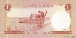 1 Pound SIRIA  1977 P.099a FDC