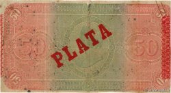 50 Pesos CUBA  1896 P.050b BC+