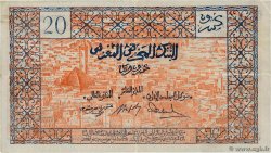 20 Francs MAROC  1943 P.39 TTB