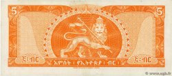 5 Dollars ETIOPIA  1966 P.26a EBC