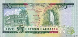 5 Dollars EAST CARIBBEAN STATES  1993 P.26a fST+