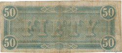 50 Dollars CONFEDERATE STATES OF AMERICA Richmond 1864 P.70 F