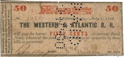 50 Cents UNITED STATES OF AMERICA Atlanta 1862 -- F