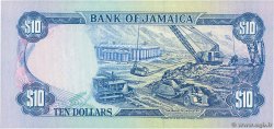 10 Dollars JAMAICA  1991 P.71d UNC