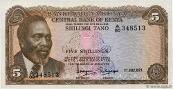 5 Shillings KENIA  1973 P.06d ST