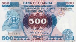 500 Shillings UGANDA  1986 P.25 ST
