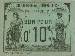 10 Centimes ALGERIEN Philippeville 1915 JP.142.15 fST