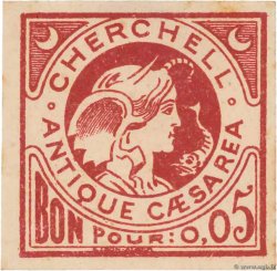 5 Centimes ALGERIA Cherchell 1915  AU