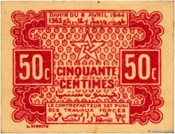 50 Centimes MARUECOS  1944 P.41 SC+