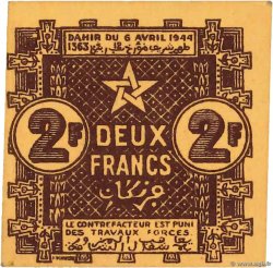 2 Francs MARUECOS  1944 P.43 FDC