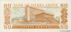 50 Cents SIERRA LEONE  1974 P.04b q.FDC