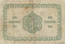 1 Krone NORVÈGE  1917 P.13a S