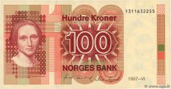 100 Kroner NORVÈGE  1987 P.43c pr.SPL