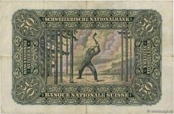 50 Francs SUISSE  1942 P.34m MB